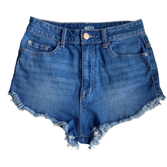 BDG High Rise Jean Shorts size 27 - Picture 1 of 6